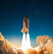 First space flight with a civilian crew